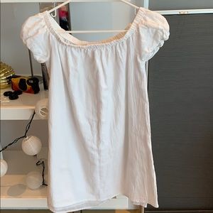 Cooperative White off the shoulder dress